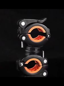 Bicycle Light Headlight Clip Flashlight Holder Front Led Lamp Buckle Quick Mount Release Bracket Torch Scope Sight Holder