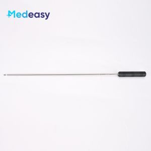 Reusable laparoscopy instruments stainless steel  knot pusher for training  3×280mm