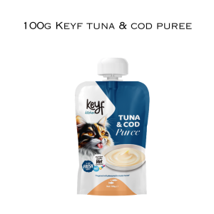 Keyf Kitchen Cat Wet Food Puree 100g Creamy Cat Snack and Food Topper