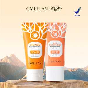 GMEELAN Gluta Whitening Lazy Cream 30gr dan GMEELAN Exfoliating Whitening Gel 50gr / NASA NATURAL