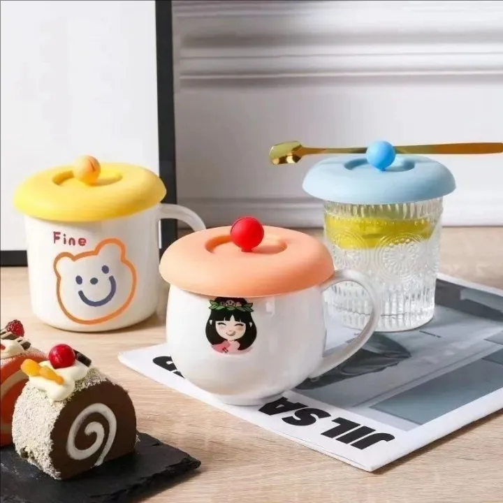 YESPERY%201/3Pcs%20Universal%20Silicone%20Cup%20Cover%20Round%20Tea%20Coffee%20Sealed%20Lids%20Anti-Dust%20Reusable%20Cup%20Lid%20Heat%20Resistant%20Mug%20Lid%20Drinking%20Accessories%20-%20Image%208