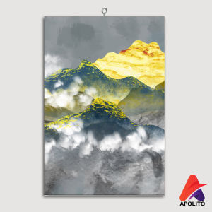 HIASAN DINDING PEMANDANGAN APOLITO (20X30 CM) PAJANGAN WALL DECOR DEKORASI DINDING KAYU MINIMALIS