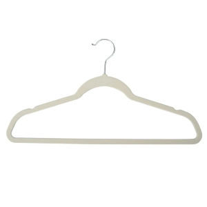 45/35/30cm Non-Slip Velvet Magic Hanger Rose Gold Hook Flocking Hanger Clothing Store Coat No Trace