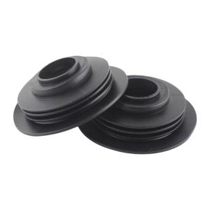 Automotive LED Light Seal Caps Protective Cover Large Hole Design Universal Compatibility Heat Resistant Material 1 Pair