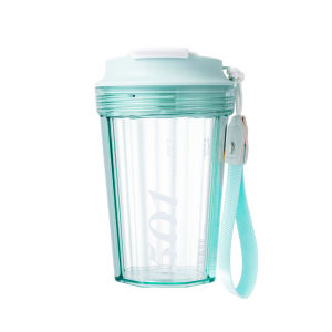 MINISO Mingchuang Premium Coffee Star People Accompanying TRITAN Cup Student Sports Summer Portable 420mL Water Cup