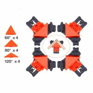 Kẹp Góc 90 Độ 4 Chiếc - Dụng Cụ Định Vị Góc Vuông Chuyên Dụng Cho Đồ Gỗ‌