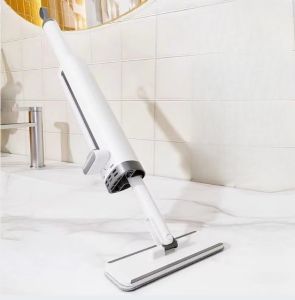 ไม้ถูพื้นมินิ รุ่นพกพา ไม่ต้องบีบมือ หมุนบิดน้ำอัตโนมัติ ใช้งานสะดวกทุกที่