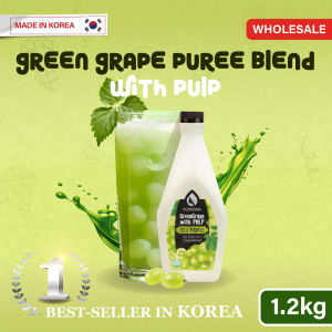 Viomix [Pomona] Green Grape Smoothie Puree Blend with Pulp