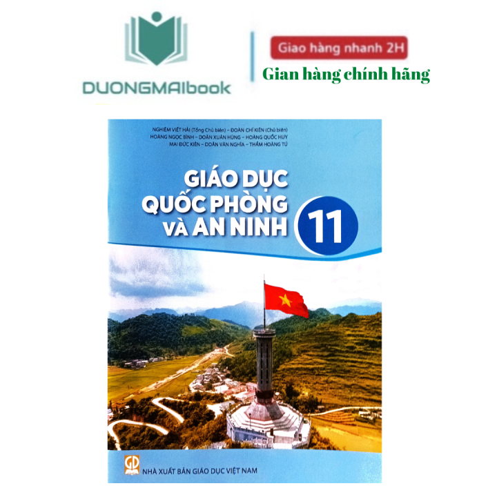 Sách Giáo dục Quốc phòng và an ninh 11 - NXB Giáo dục - (bán kèm 2