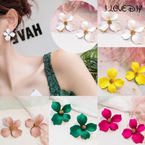 [ILOVEDIY] Korean Cute Small Flower Stud Earrings for Women Fresh Sweet Statement Earring Girl Fashion Jewelry
