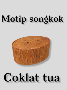 PECI/KOPIAH KULIT KAYU WARU MOTIP SONGKOK POLOS TINGGI 9-11 | PECI UNIK PRIA ANAK DAN DEWASA