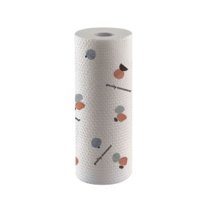 50pcs/100pcs Roll Cleaning Cloths Kitchen Towel/Tisu Dapur Lazy Rags Reusable Dry Washable Kitchen Tissue/吸油纸厨房 懶人抹布