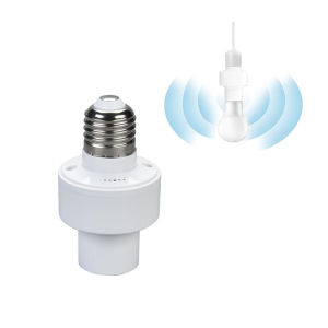 OOKAS Radar Sensor LED Light Bulb Base Socket Sensor Lamp Holder With Switch Adjustable Detector