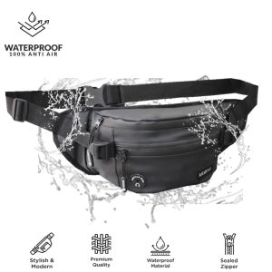 Tas Selempang Waistbag Distro Anti Air Waterfoop Murah Terbaru Keren Kekinian