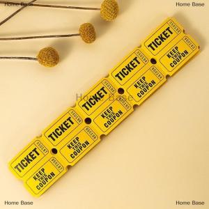 [COD] Home Base ตั๋วจับฉลาก100ชิ้นสำหรับม้วนลอตเตอรีของป้ายกระดาษแผ่นเดียวสำหรับกิจกรรมดื่มกิจกรรมจับฉลากฉลองตั๋วกิจกรรม