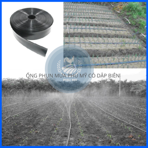 100M Ống dây tưới phun mưa PHÚ MỸ phi 34mm có dập biên độ dày 0.3mm