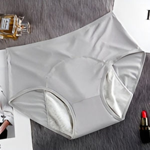 Womens Menstrual Period Pants Leak-Proof Mid-High Waist Large Size Menstrual Sanitary Pants Skin-Friendly Breathable No Waist