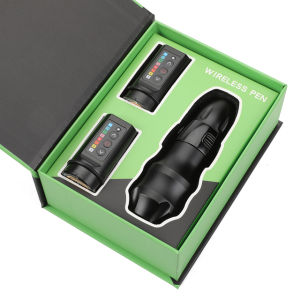 EXO Wireless Tattoo Pen – 2400mAh Cordless Machine Powerful Coreless Motor – Lightweight Quiet & Long-Lasting – Perfect for Lining & Shading – Tattoo Tools