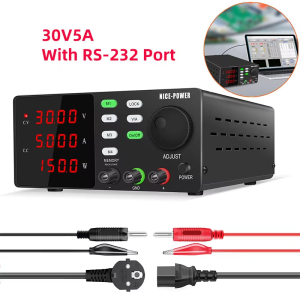 KUAIQU Programmable High-Power DC Regulated Power Supply 30V 60V 100V 20A 30A 80A 100A Programmable Adjustable DC Power Supply