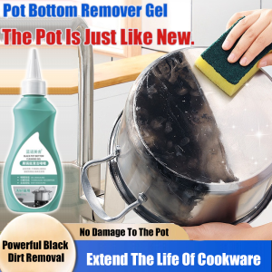 Powerful Pot Blackout Remover Gel Easily Removes Black Sta and Dirt Resurfacing Pot Cleaner