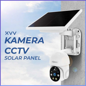 PENGIRIMAN CEPAT Xiaovv Kamera CCTV Solar Panel WiFi PTZ Smart Camera 1080P - P6 Pro / cctv rumahan tanpa kabel rumah pantau lewat hp aman lengkap satu set wifi sambung ke hp jarak jauh