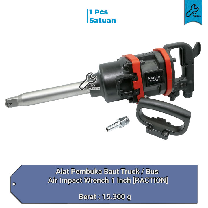 Pembuka Baut Inch Drive Air Impact RACTION] Air Impact Wrench