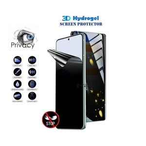 REALME 14T 14 5G 13 PRO PLUS 5G 13 PRO 5G 13 PLUS 5G 13 5G 13 4G 12 5G 12 PLUS 5G 12 PRO PLUS 5G ANTI GORES HYDROGEL SPY PRIVACY HITAM GELAP DELAPAN LAYAR SCREEN GUARD PLASTIK JELLY PELINDUNG LAYAR BUKAN KACA