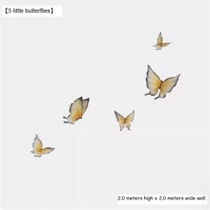 CT222C057 INTERY นาฬิกาดอกไม้ ใบไม้ Wall Clock Art นาฬิกาติดผนัง ไฟติดผนัง