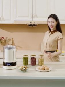 Smoothie Blender And Grinder Ice Blender Machine Juice Blender Machine Food Processor Juice Blender And Grinder Large Capacity Multiple Noise Reduction Filter-Free 304 Stainless Steel