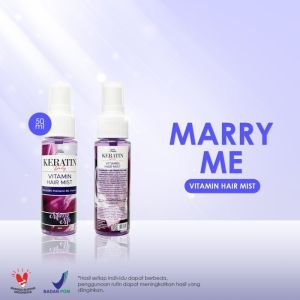 Tata Keratin Daily Vitamin Hair Mist With Collagen ProVitamin B5Vitamin E 50ml - Serum Rambut Keratin