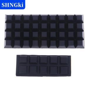 [COD] 🔥🔥🔥SHNGki 40 chiếc đế cao su hình vuông tự dính miếng đệm chống va chạm cho cửa chốt chặn miếng lót đồ nội thất