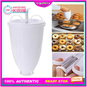 [Ready Stok] 1Pcs Alat Cetakan Pembuat Adonan Donat Anti Lengket Cetakan Donat Drop Donut Maker Tool Peralatan Buat Kue