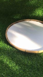 หวด ครบชุดนึ่งข้าวเหนียว ได้ครบ 4 ชิ้น หวดขอบไม้ตอกตะปูขอบเดียว+กระติ๊บข้าวเหนียวจากต้นคล้า ขนาด 7 นิ้ว +ไม้พาย +กระด้ง