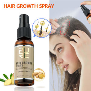 new PURC Ginger Hair Growth Spray for Thicker Hair Fast Regrowth Anti-Hair Loss Treatment Repairs Hairline Baldness Serum Hair Care hot