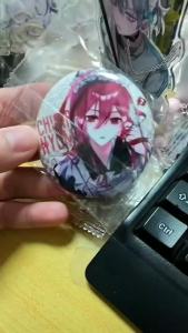 2026 Badge Anime Blue Lock Maid Chigiri Hyoma Pins Breastpin Cartoon Jewelry Handbag Schoolbag Hat Accessories birthday gift