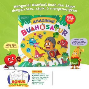 BUKU AMAZING BUAH BUAHAN DAN SAYUR UNTUK ANAK BAYI AKU MAU INGIN TAU TAHU SEMUANYA