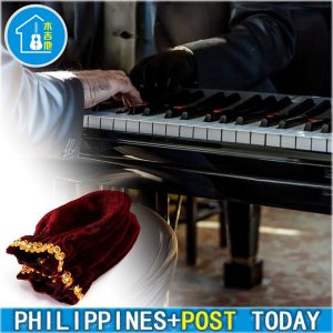 Piano pedal cover 3 Pcs/set Gold Velvet Piano Four Foot Cover For All Kinds Of Piano Pedals