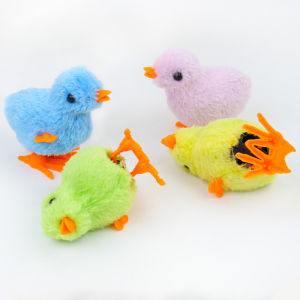 Cute Plush Chicken Wind Up Chicken Kids Educational Toy Clockwork Jumping Walking Chicks Kids Boys Girls Toy Gifts Mainan Budak