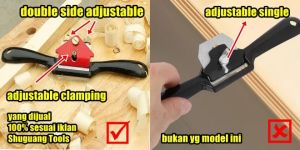 Spoke shave 10 inch adjustable blade ketam kayu manual pasah planer serut kayu