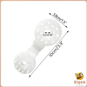 Digeo 10pcs Shade Cloth Plastic Clips Black Clips for Sun Shade Net/Anti Bird Netting Shade Fabric