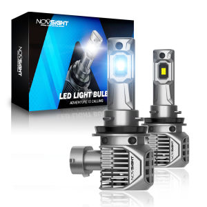 Novsight N62 LED Car Headlight 9005(HB3) 9006(HB4) H4 H7 H11 LED Headlight Bulb High/Low Beam 90W 20000LM 6500K Super Bright Plug&Play 2 Pcs 1 Year Warranty Free Shipping