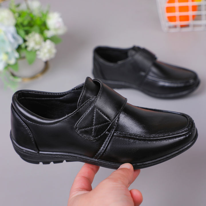 Black shoes for kids boy school formal shoe for kids size 28-37