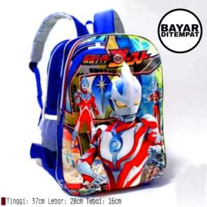 #mtr TAS RANSEL ANAK SD-TK ULTRAMAN EMBOS 3-D