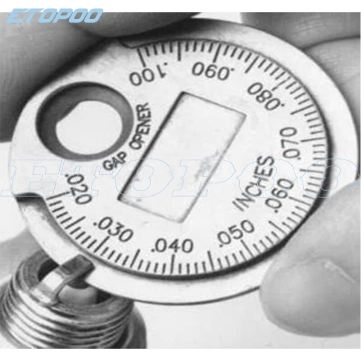 【WorthBuy】 1 Pcs Ignition Spark Plug Gap Gauge Tool Caliber Measuring