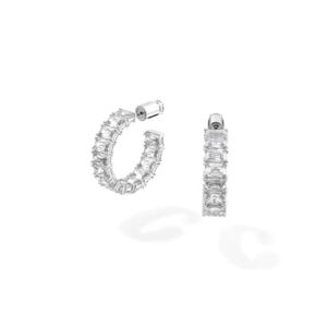 11r Swarovski MILLENIA Large Hoop Earrings Silver Earrings Gemstone Earrings Drop Earrings Gift Earrings Crystal Earrings Jewelry Earrings Birthday Gift Sets Fashion Earrings Christmas Gifts Valentines Day Gifts Womens Earrings Earrings