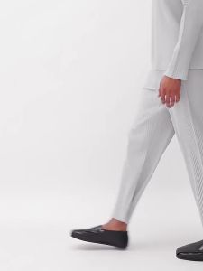 Miyake Pleated Straight Trousers 2026 Summer New High Street Loose Straight Harlan Casual Trousers Men Tide Solid Colour2026