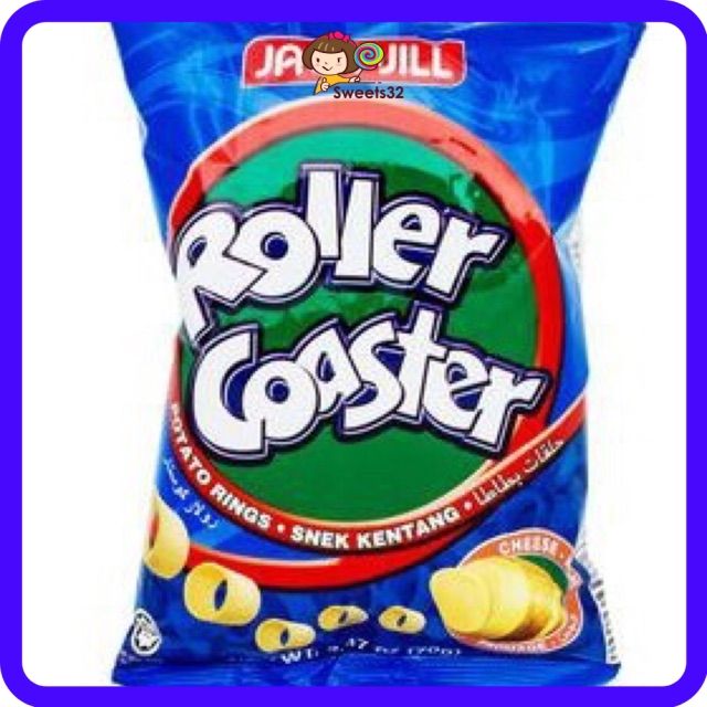 Roller Coaster Cheese Snack 60gmX1pack Lazada