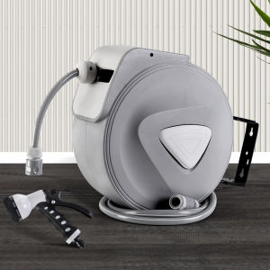 BỘ VÒI TƯỚI NƯỚC TỰ THU DÂY ECO WATER 10M và 15M: TẶNG KÈM ĐẦU PHUN 9 CHẾ ĐỘ TIÊU CHUẨN CHÂU ÂU. SANG TRỌNG - BỀN BỈ - HIỆU QUẢ TỐI ƯU