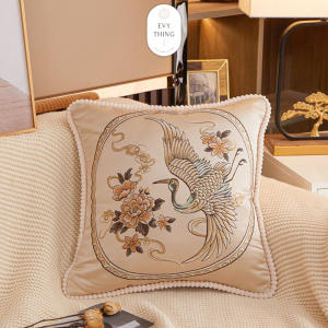 EvyThing Sarung bantal Sofa Mewah kualitas PREMIUM IMPOR 48x48CM