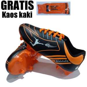Sepatu Sepak Bola Anak Laki Laki Perempuan Cowok Cewek Tanggung Kecil Umur Usia PAUD TK SD SMP 1 2 3 4 5 6 7 8 9 0 Tahun SEPATU SEPAK BOLA ANAK GRATIS KAOS KAKI-KIDZTUBS1020211813